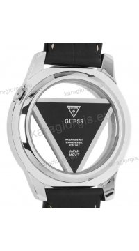 Ρολόι GUESS γυναικείο με δερμάτινο λουράκι 42mm