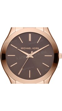 Ρολόι MICHAEL KORS γυναικείο-ανδρικό με rose gold επίχρυσο ανοξείδωτο μπρασελέ 42mm